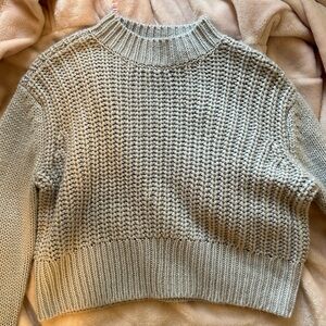 Pacsun light blue knit sweater